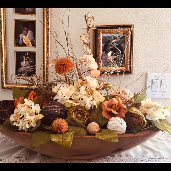 Other - Dough Bowl with a warm neutrals  arrangement
